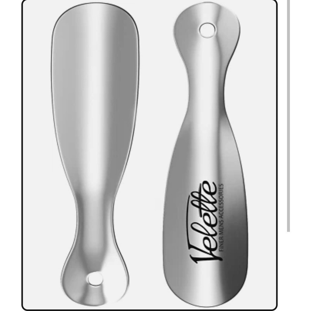Velette Metal Shoe Horn‎ silver-colored father's day gift accessibility